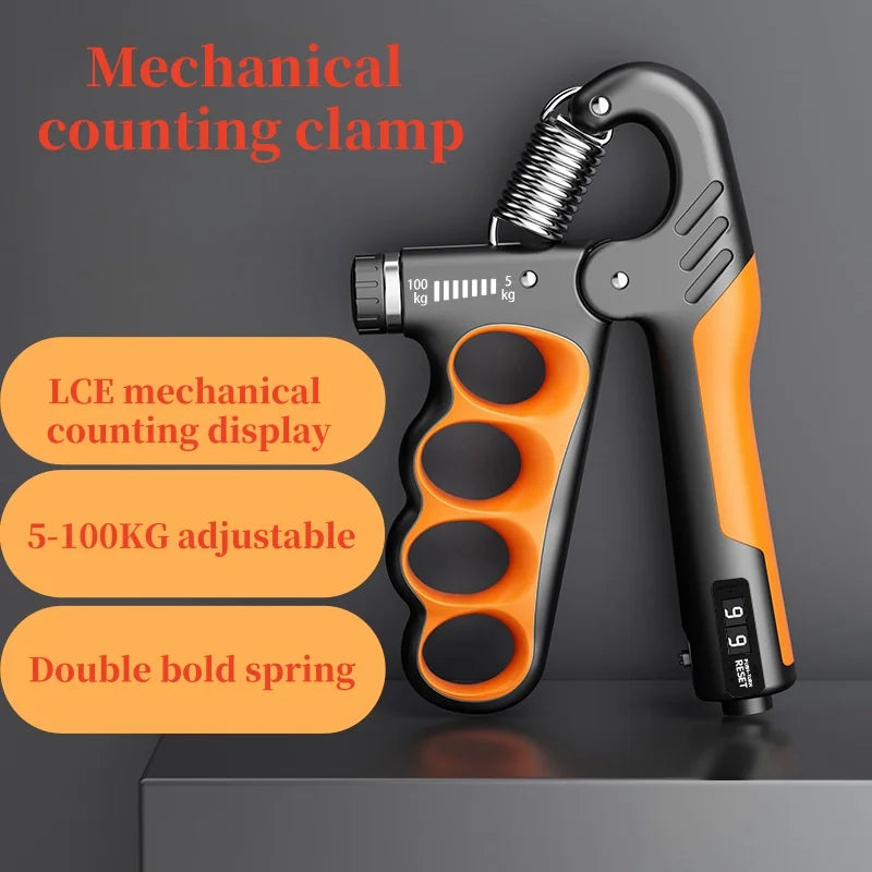 Adjustable Grip Strengthener – Wrist & Hand Exerciser (5–100kg Range)