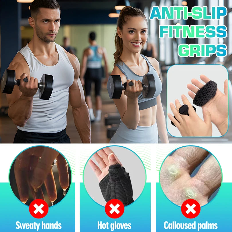 GripLock™ Trainer – Anti-Slip Hand Grip Strengthener with Palm Protection for All Workouts