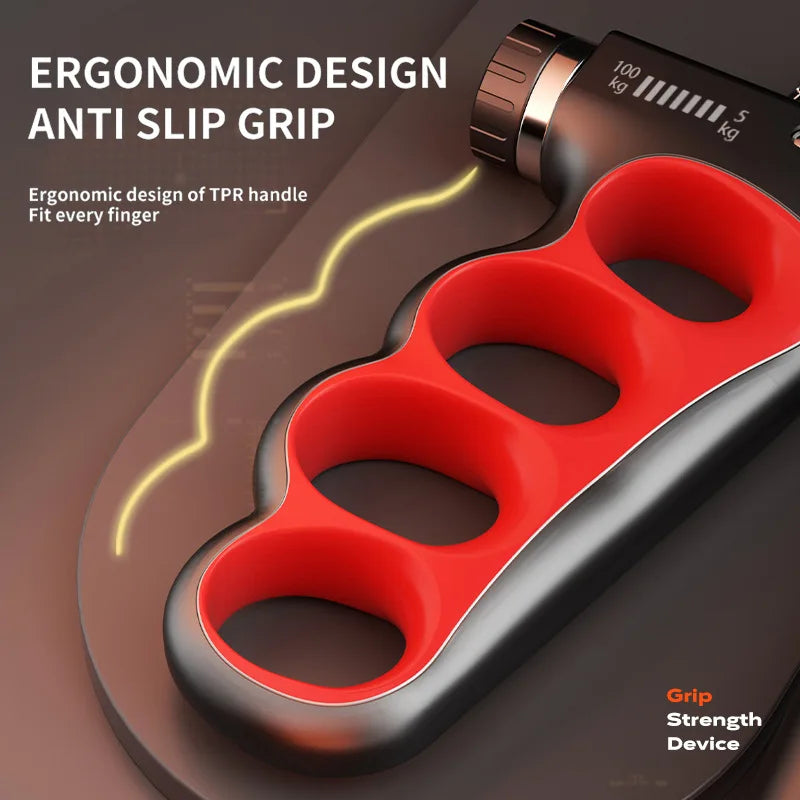 Adjustable Grip Strengthener – Wrist & Hand Exerciser (5–100kg Range)