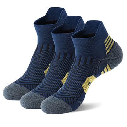 3 Pairs Non-Slip Sports Socks – Quick-Dry Athletic Socks for Men & Women